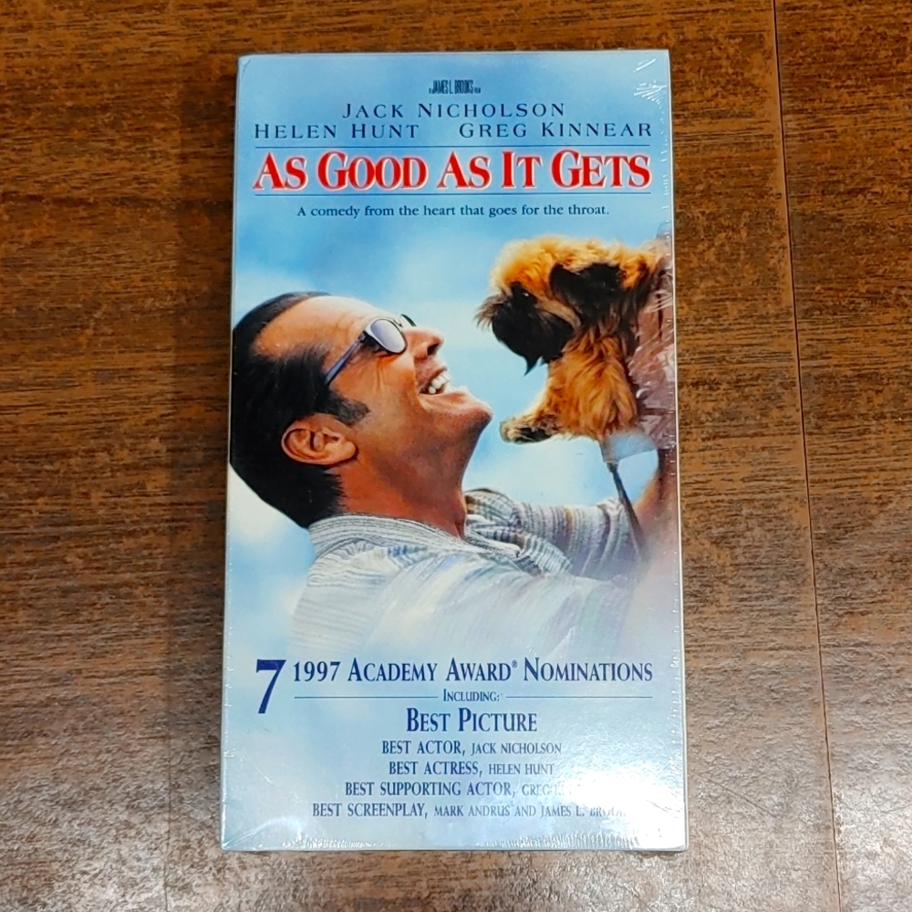 As good as it gets VHS new unopened
